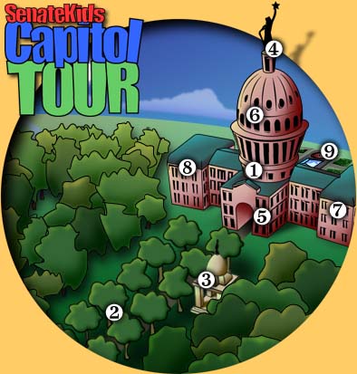 Click a number to go.