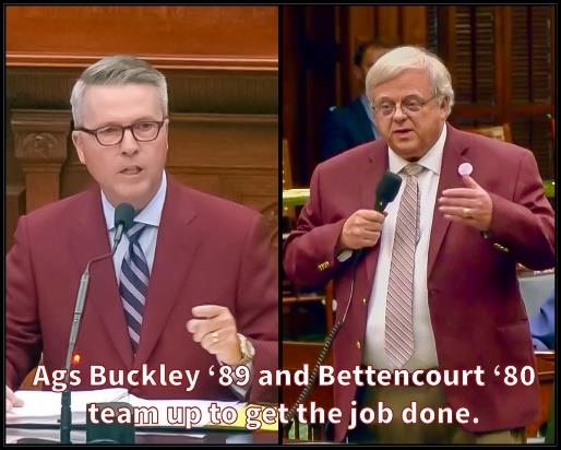 Photo: Rep. Brad Buckley and Sen. Paul Bettencourt