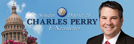 Sen. Perry E-Newsletter signup banner graphic